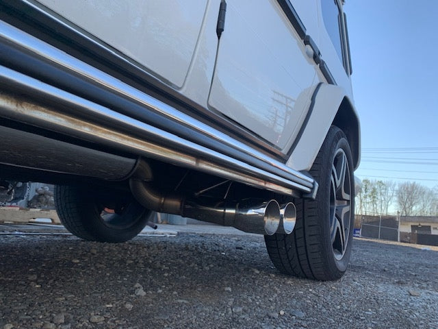 Eurowise G63/G55/G550 4x4 Squared Performance Catback Exhaust System