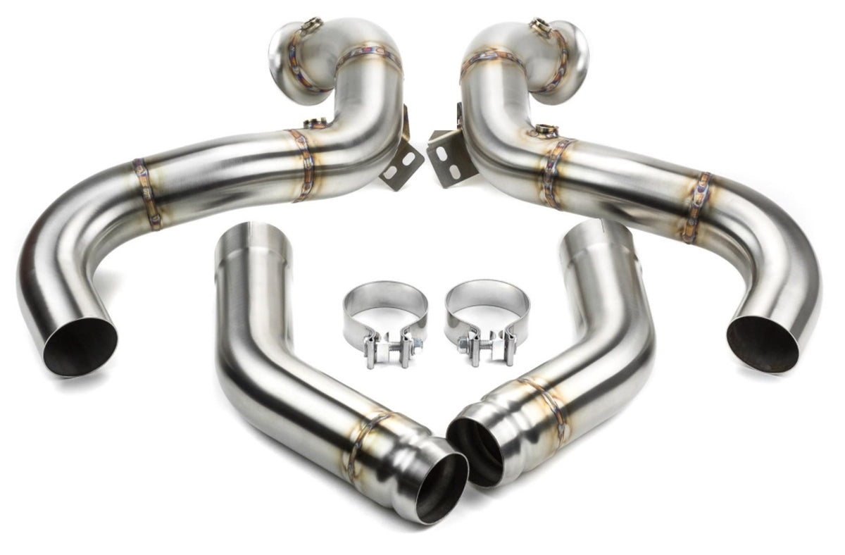 G550 4x4 Squared Race Downpipes (Offroad) Catless