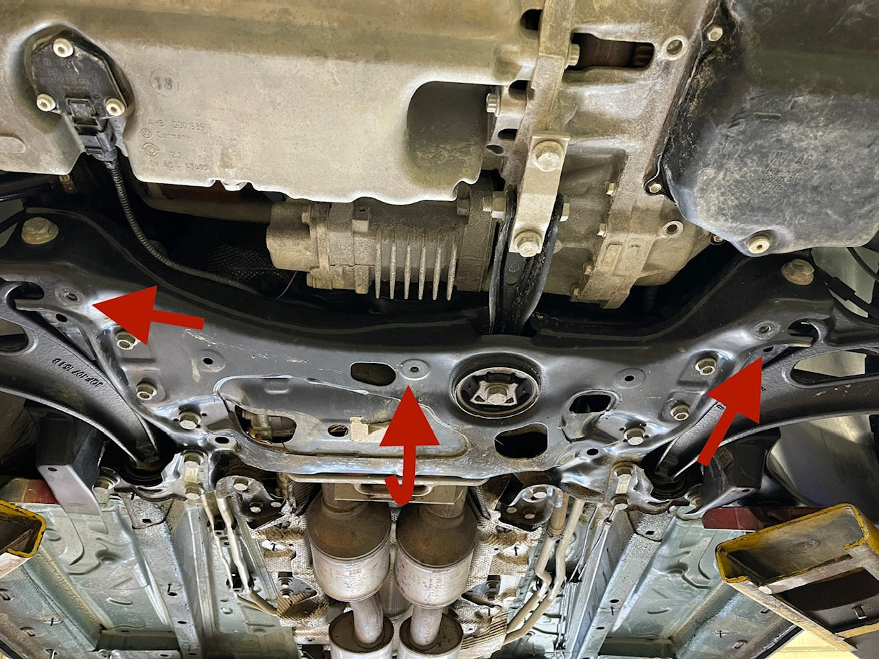 Volkswagen Atlas Aluminum Front Engine Skid Plate
