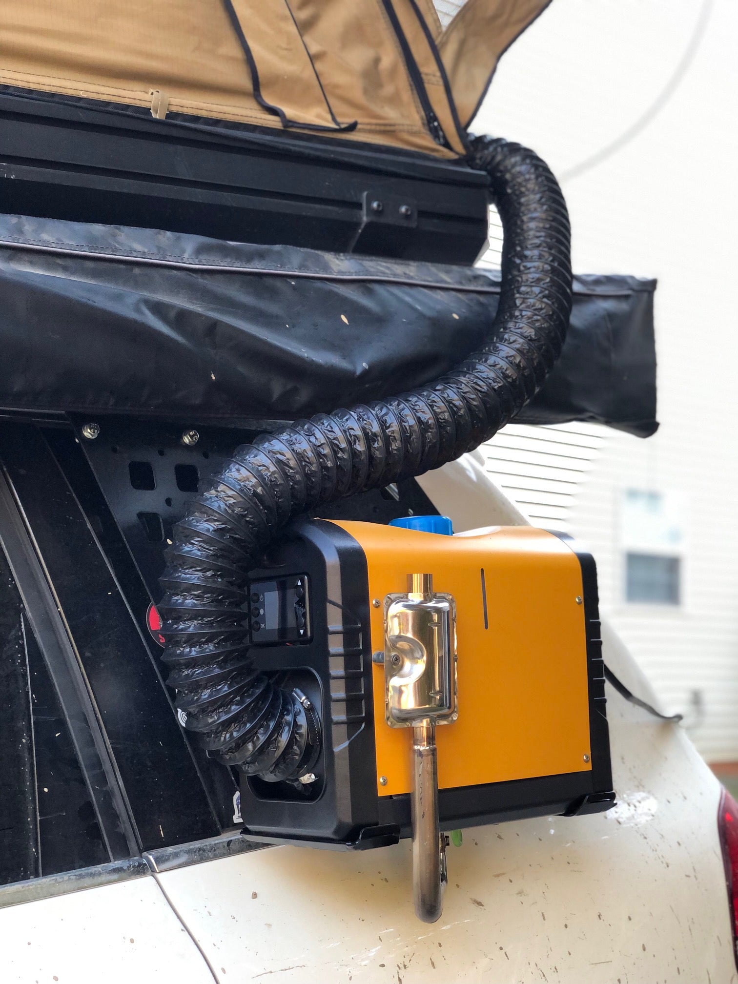 Eurowise Molle Panel Diesel Heater Mount