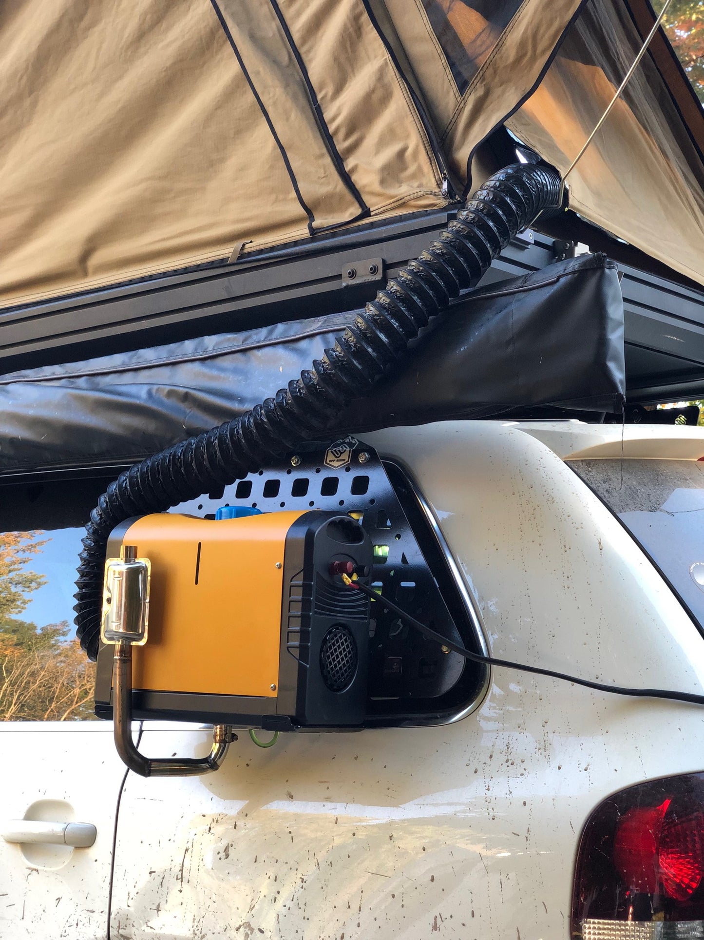 Eurowise Molle Panel Diesel Heater Mount