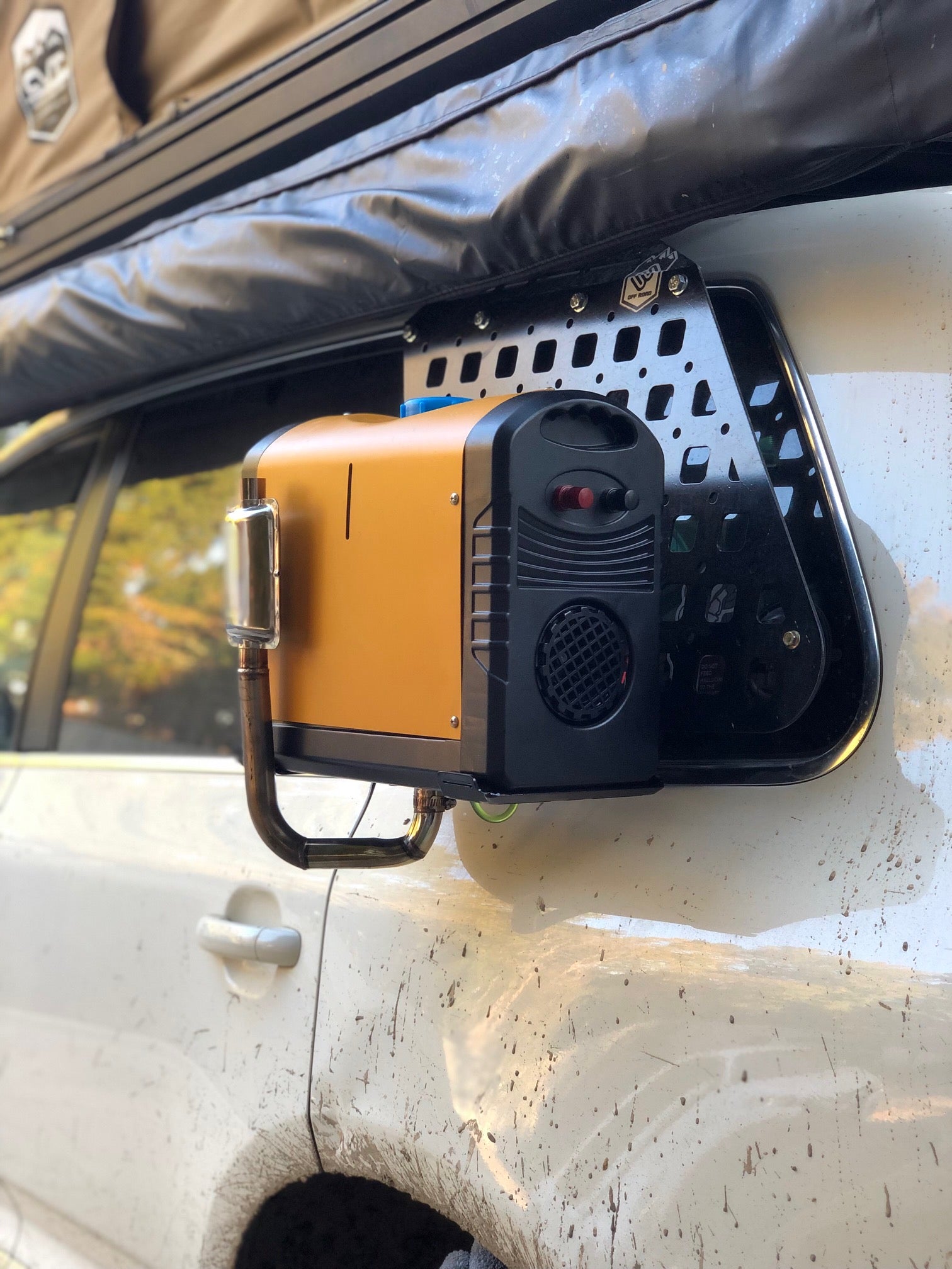 Eurowise Molle Panel Diesel Heater Mount