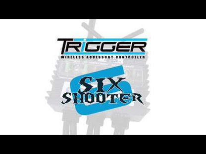 TRIGGER 6 SHOOTER WIRELESS LIGHTING CONTROLLER - 6 CONTROLLER OUTPUTS