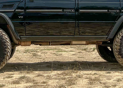 3" CAT BACK TURN DOWN - G WAGEN - W463A (2003-2018)