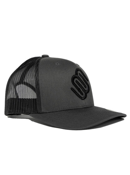 Classic EW Hat Snap Back Black Stitch