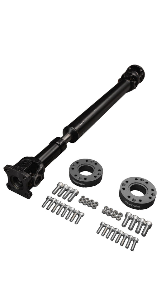 W463 Double Cardan Front Driveshaft Conversion